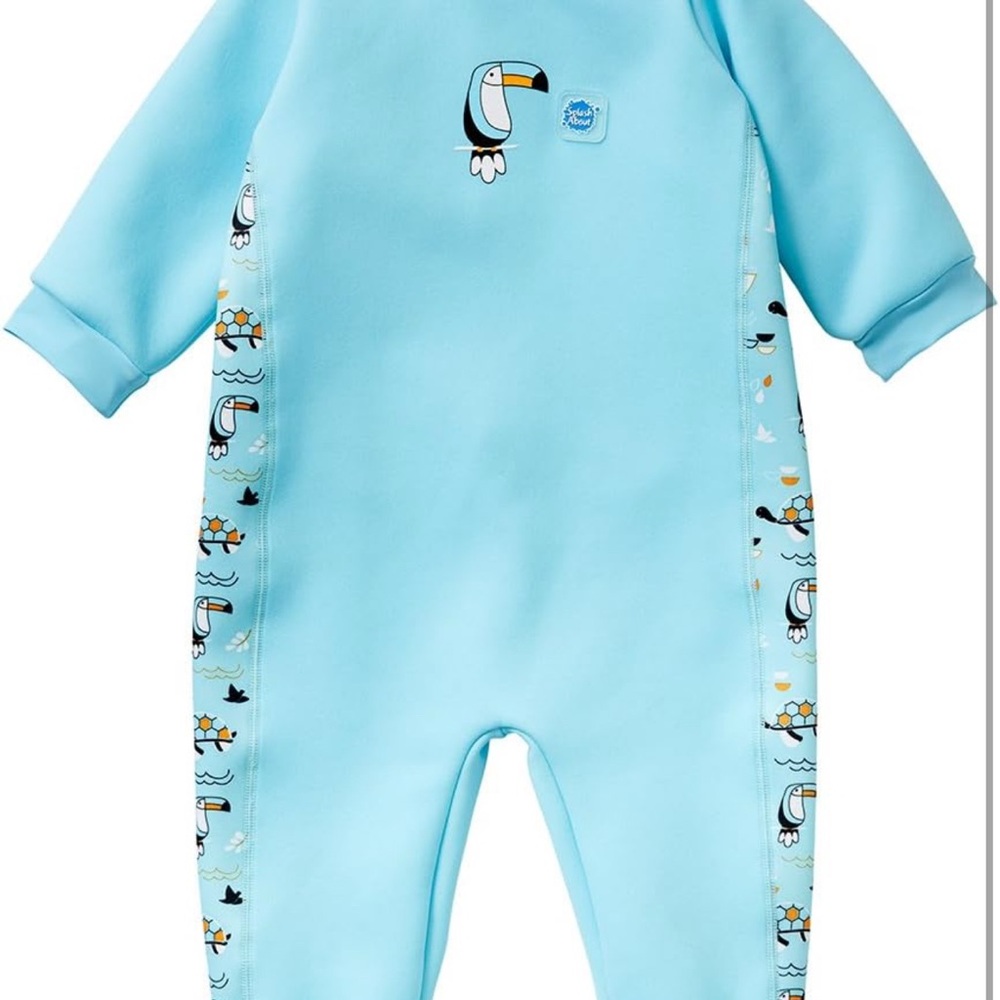 Splash about warm in one Blue Toucan Kids swimsuit